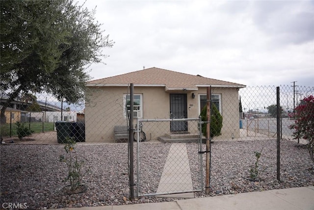 view of bungalow-style home