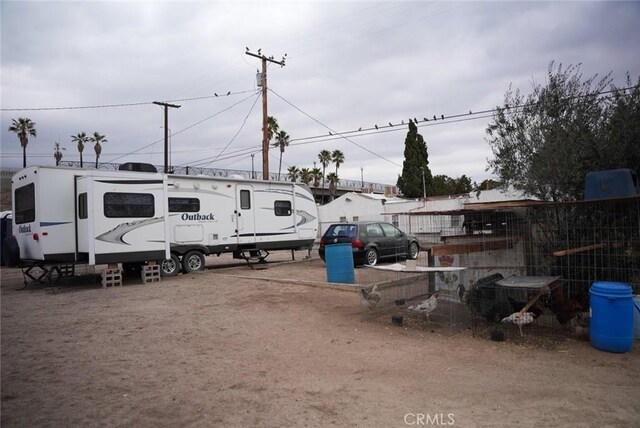 view of car parking