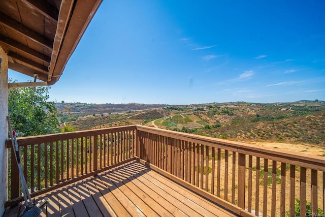 view of deck