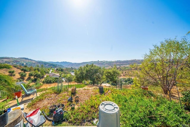 view of mountain feature