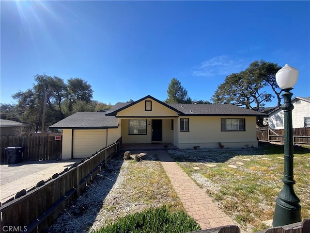 view of ranch-style house