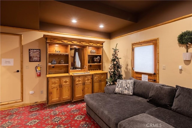 42848 Eagle Flight Pl, Big Bear Lake, CA 92315 - view of carpeted living room