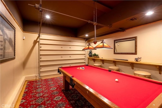 42848 Eagle Flight Pl, Big Bear Lake, CA 92315 - rec room with billiards