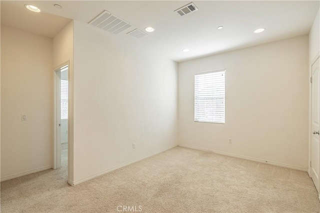 22059 Barrington Way, Saugus, CA 91350 - empty room with light colored carpet and recessed lighting