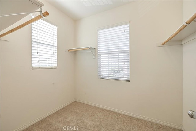 22059 Barrington Way, Saugus, CA 91350 - spacious closet with light colored carpet