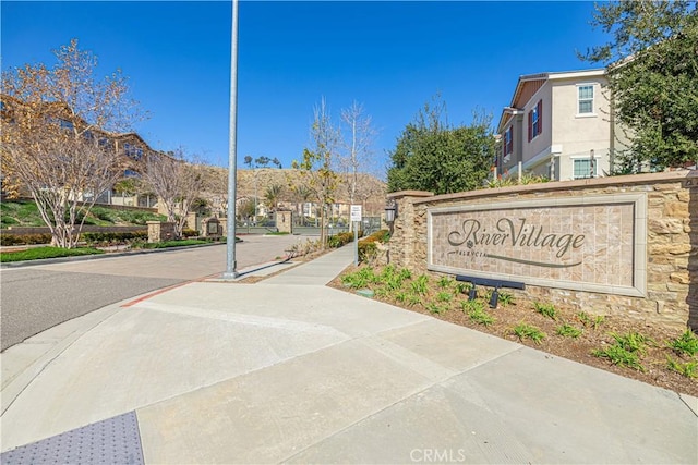 22059 Barrington Way, Saugus, CA 91350 - community / neighborhood sign featuring a residential view