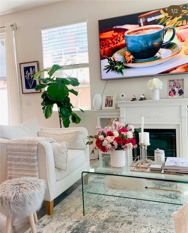 22059 Barrington Way, Saugus, CA 91350 - living room with a fireplace