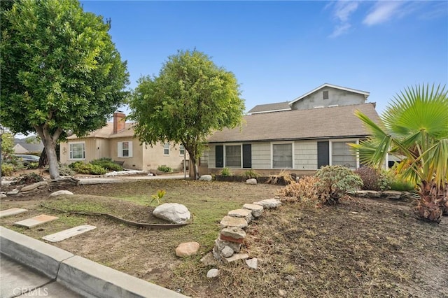 view of ranch-style house