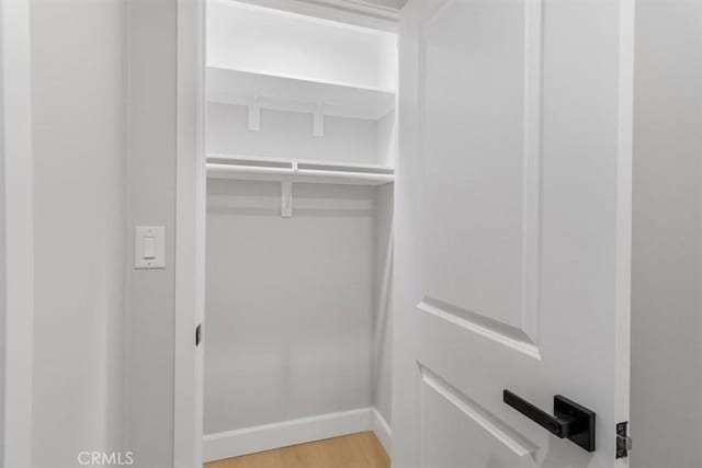 view of closet