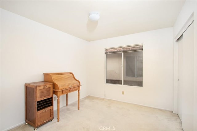 2869 Maple Dr, Hemet, CA 92545 - unfurnished room with light colored carpet and baseboards