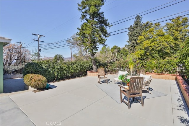 view of patio