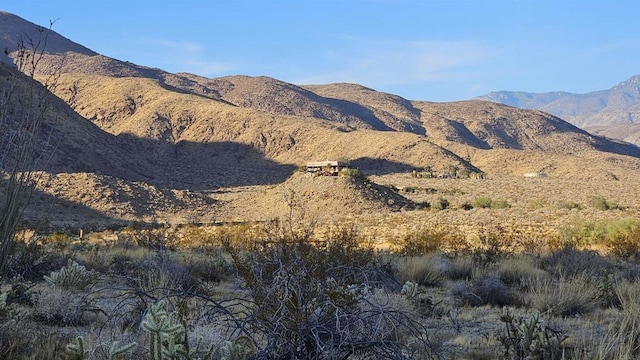 view of mountain feature