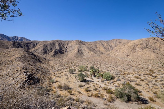 view of mountain feature