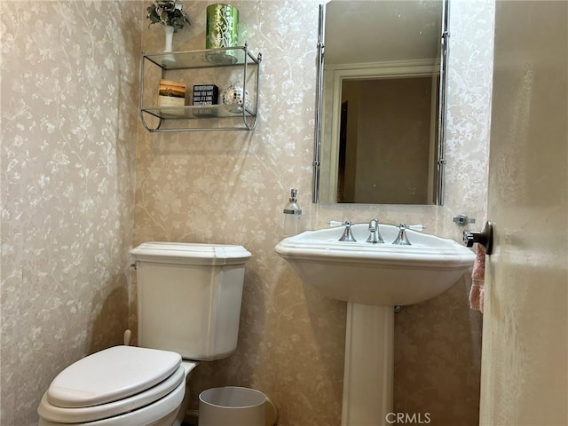 bathroom with toilet