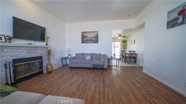 view of living room