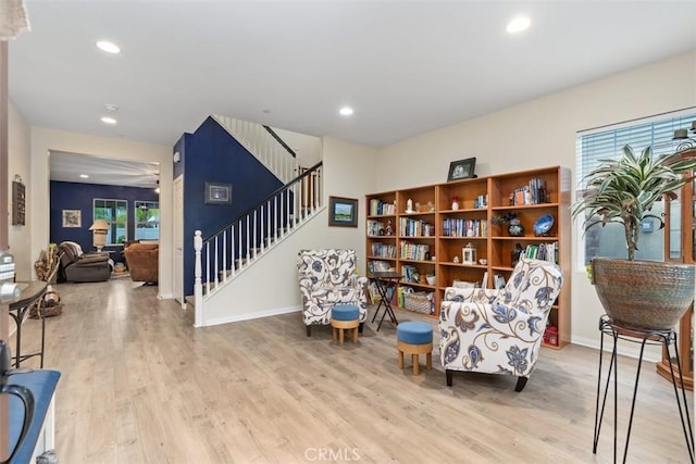 view of sitting room