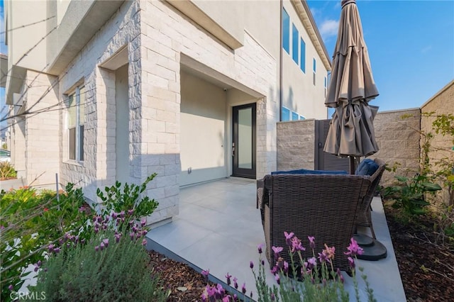 view of patio / terrace