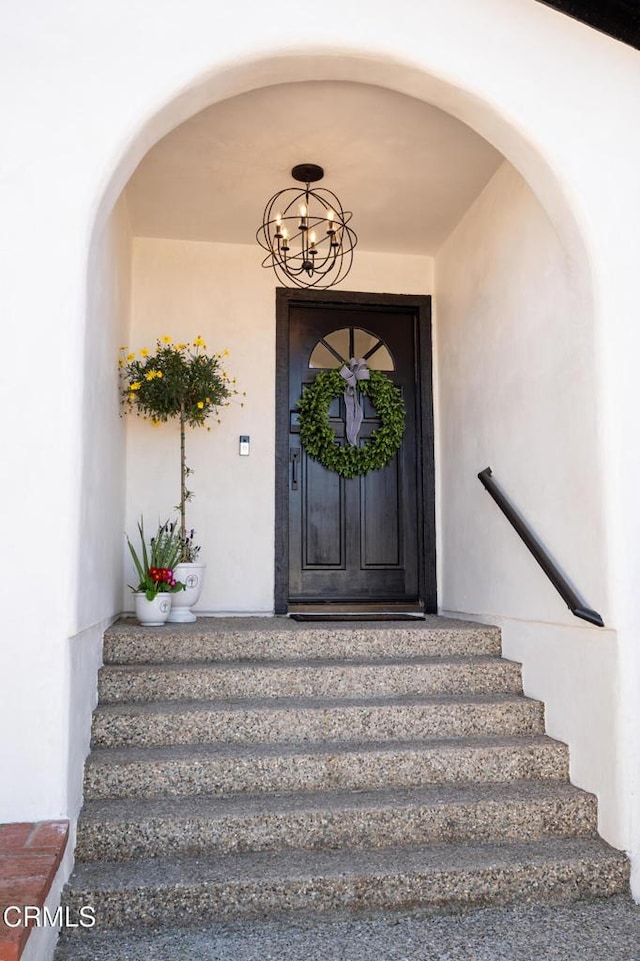 view of property entrance