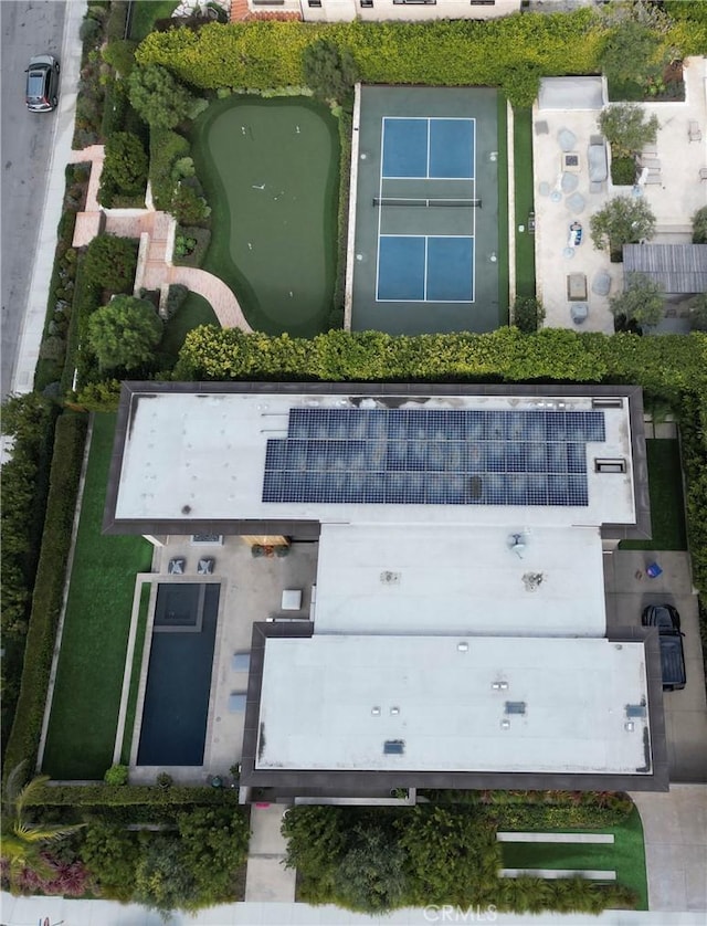 bird's eye view
