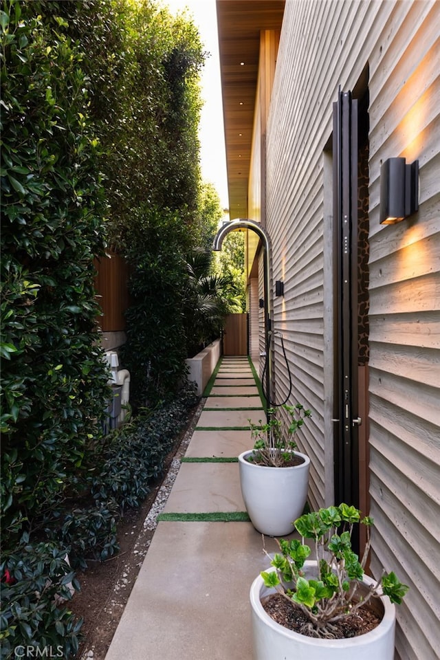 view of property exterior