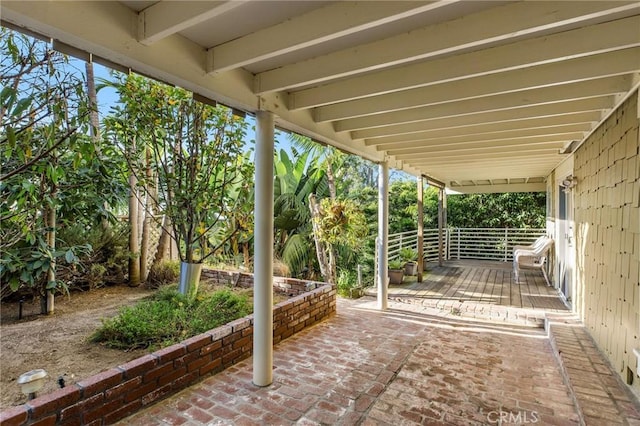 view of patio / terrace