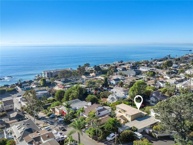 31777 5th Ave, Laguna Beach, CA 92651 - aerial view of residential area featuring a large body of water