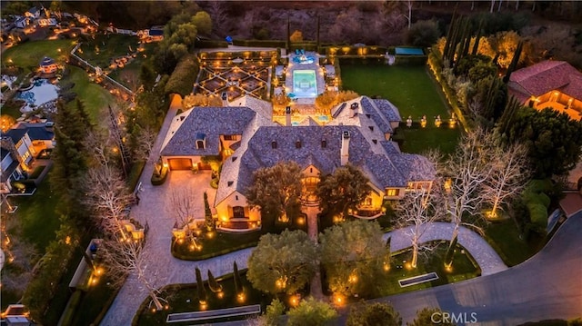 22931 Sonriente Trl, Coto De Caza, CA 92679 - view of aerial view at night
