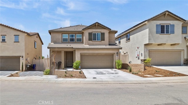 13180 Mesa Ln, Yucaipa, CA 92399 - traditional home featuring stucco siding, a garage, and driveway