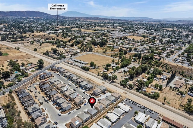13180 Mesa Ln, Yucaipa, CA 92399 - bird's eye view of a mountainous background