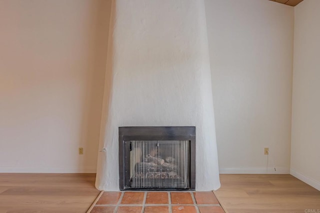 room details featuring hardwood / wood-style floors