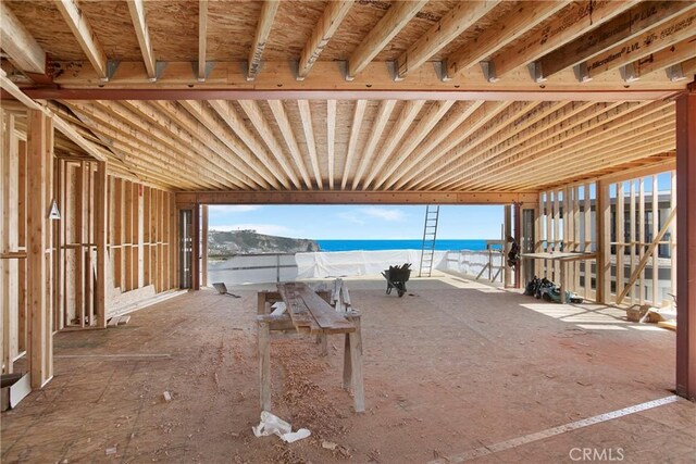 23502 Seaward Isle, Dana Point, CA 92629 - miscellaneous room with view of water and beach