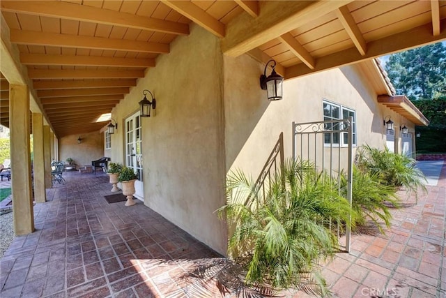 view of patio