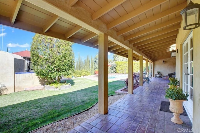 view of patio / terrace