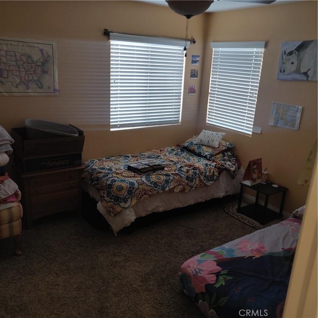 13023 Tehachapi St, Hesperia, CA 92344 - bedroom with dark carpet
