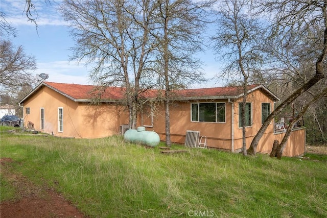 view of back of property