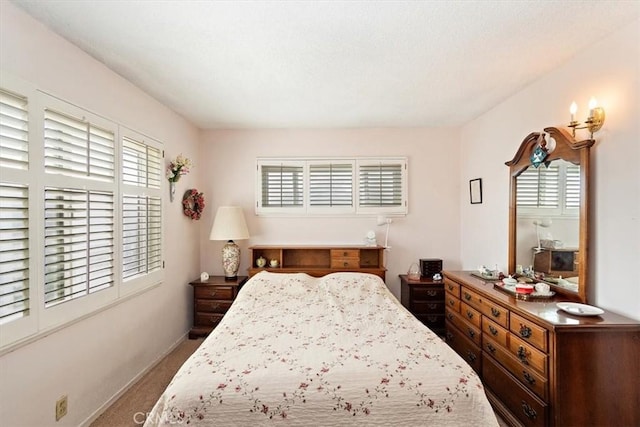 bedroom with carpet flooring