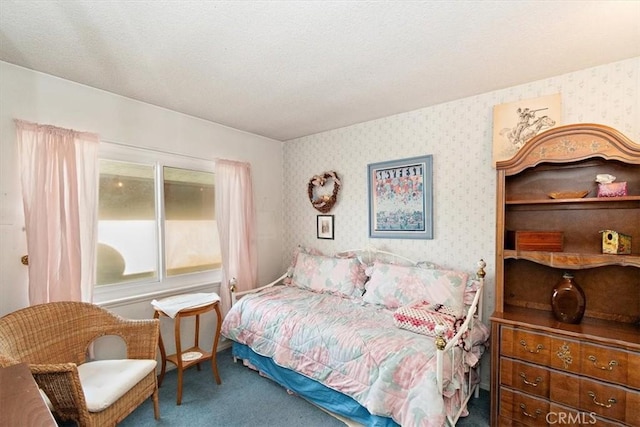 bedroom with carpet flooring