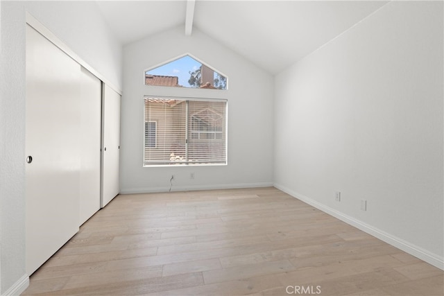 6 Daytona Dr Unit 128, Laguna Niguel, CA 92677 - unfurnished bedroom with light wood-type flooring and a closet