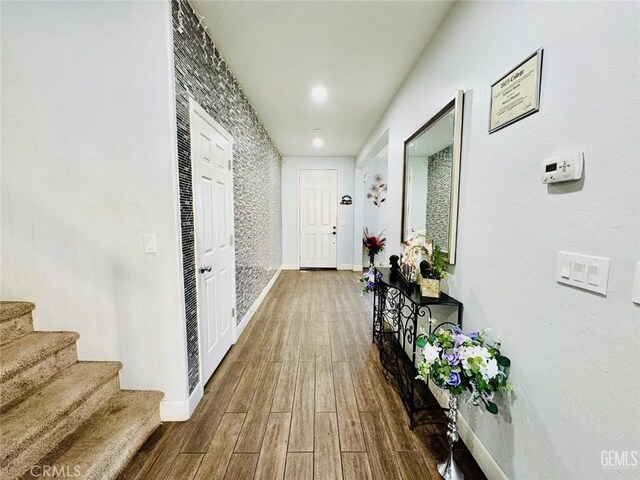 826 Jacob Creek Dr, Bakersfield, CA 93314 - hall featuring hardwood / wood-style flooring