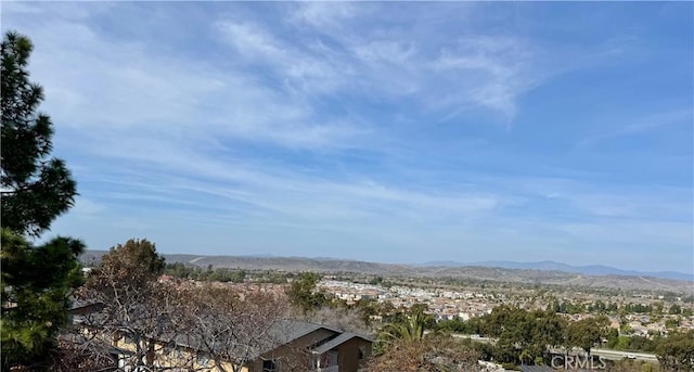 view of mountain feature