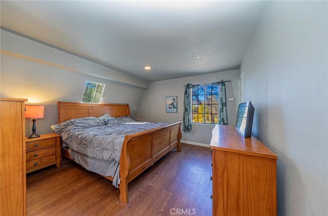 36763 Venado Dr, Coarsegold, CA 93614 - bedroom featuring wood finished floors and recessed lighting