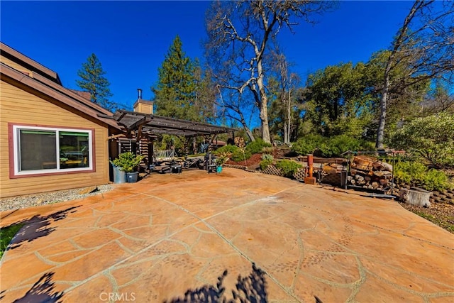 36763 Venado Dr, Coarsegold, CA 93614 - view of patio / terrace featuring a pergola