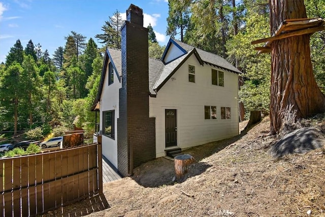 view of rear view of house