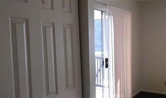 view of room details