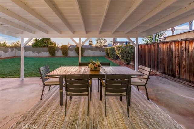 view of patio / terrace