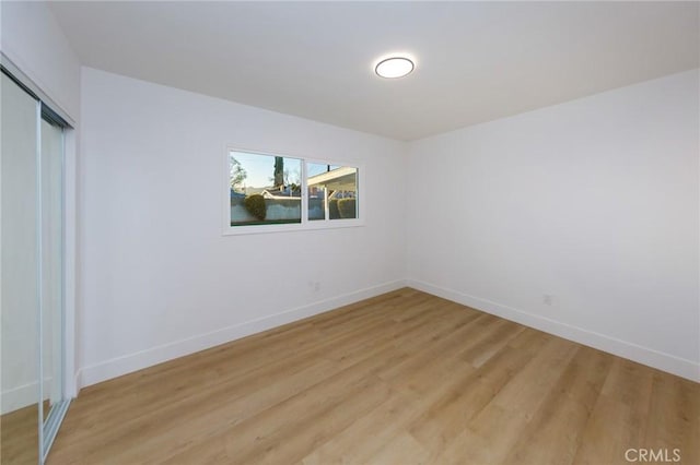 interior space featuring light hardwood / wood-style flooring