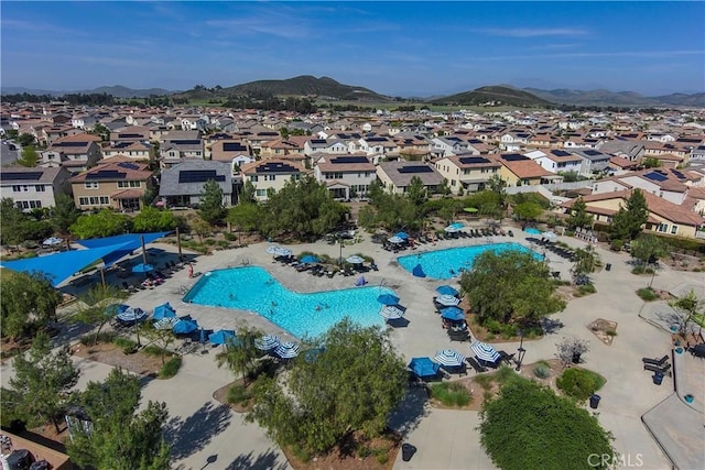 30750 Gazing Star Ln, Murrieta, CA 92563 - aerial view of residential area with a mountainous background