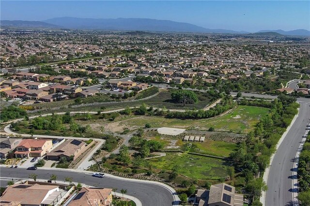30750 Gazing Star Ln, Murrieta, CA 92563 - aerial view of property and surrounding area with mountains and nearby suburban area