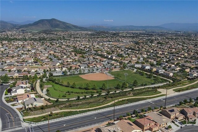 30750 Gazing Star Ln, Murrieta, CA 92563 - aerial view of property's location with mountains and nearby suburban area