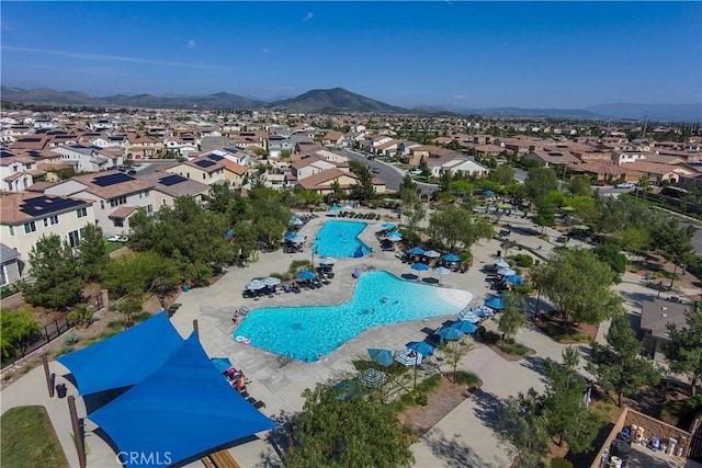 30750 Gazing Star Ln, Murrieta, CA 92563 - aerial perspective of suburban area featuring a mountain backdrop
